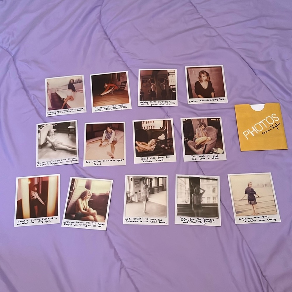 Taylor Swift 1989 Polaroids #53-65